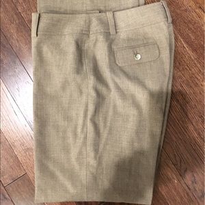 Ann Taylor tan trousers. Size 2P.  Perfect cond.